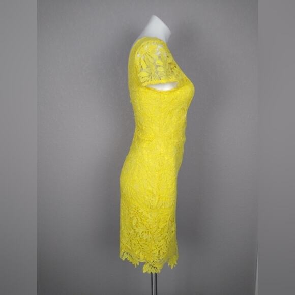 LuLu’s Right Sheer, Right Now Lace Bodycon Dress M - Picture 4 of 16